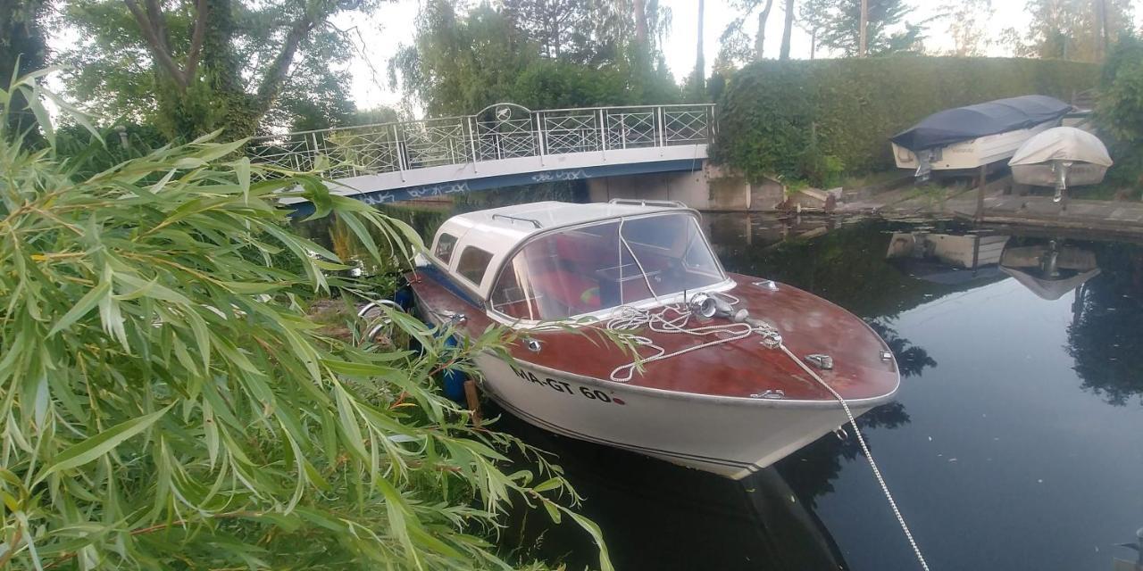 Pension An Der Elsterbruecke Berlin Bagian luar foto